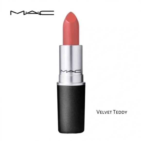 MAC VELVET TEDDY FULL SIZE LIPSTICK (DEEP TONE BEIGE) Brand New in Box - Picture 12 of 12